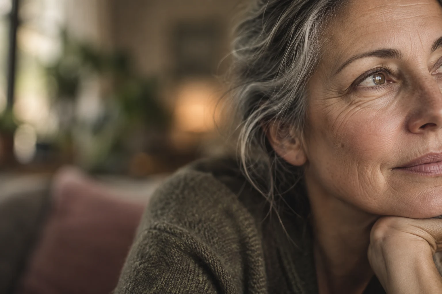 A patient living with persistent pain looking ahead