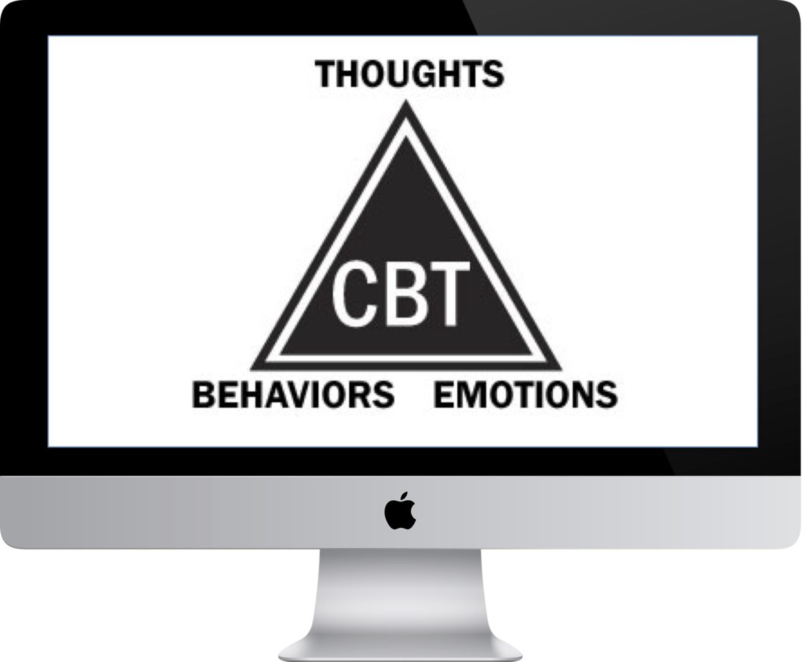 CBT Therapy on Computer