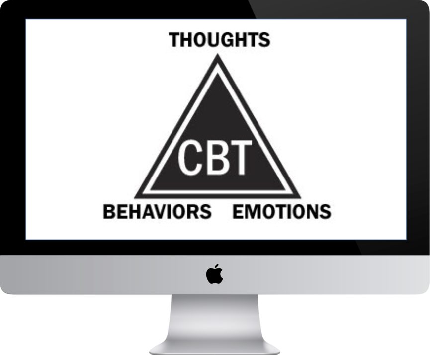 CBT Therapy on Computer